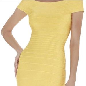 SOLD Herve Leger “Kaelyn” Bodycon Cocktail Dress